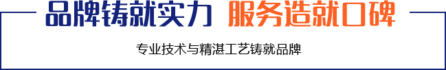 品牌铸就实力  服务造就口碑